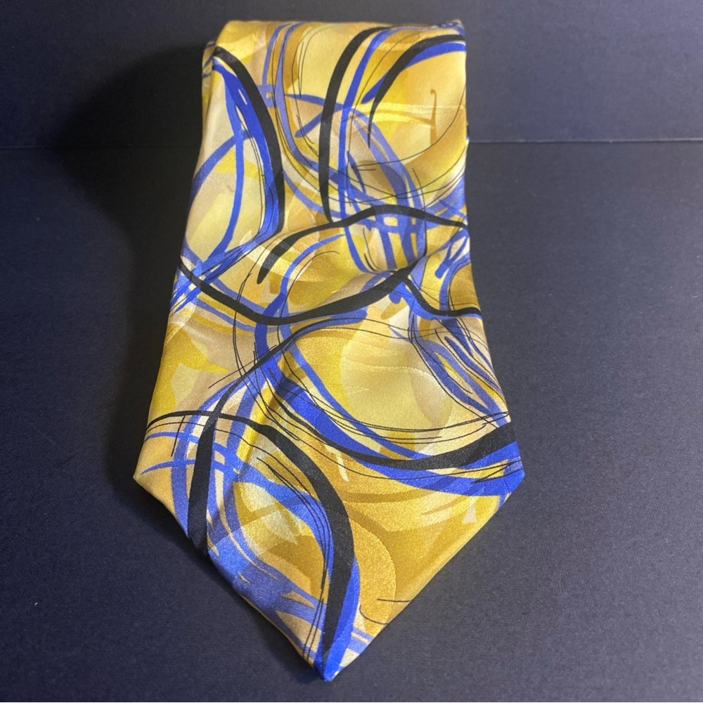 Vintage‎ J Garcia 100 % Silk “ Big Bird “ Collection Thirty-two Abstract Art Tie